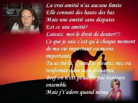 la vrai amitié
