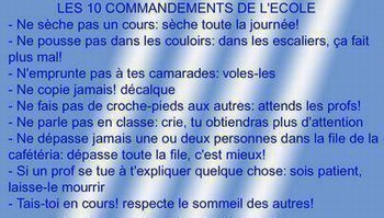 10 commandements
